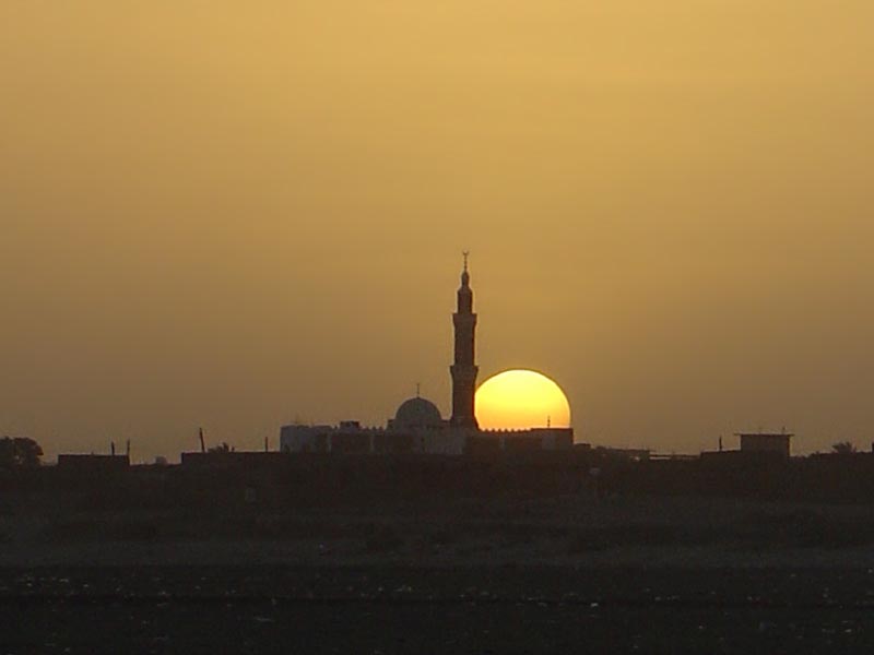Omdurman Sunset on the Nile