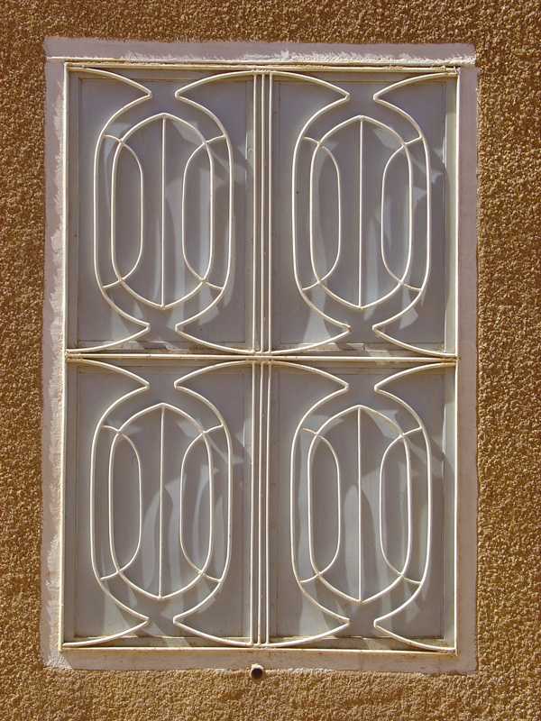 Ironwork window bars