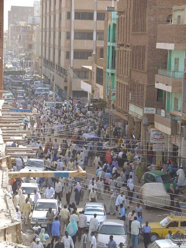 Khartoum souk Arabi