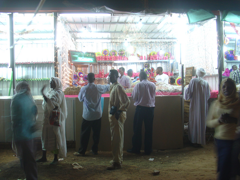Mawlid shops at Omdurman