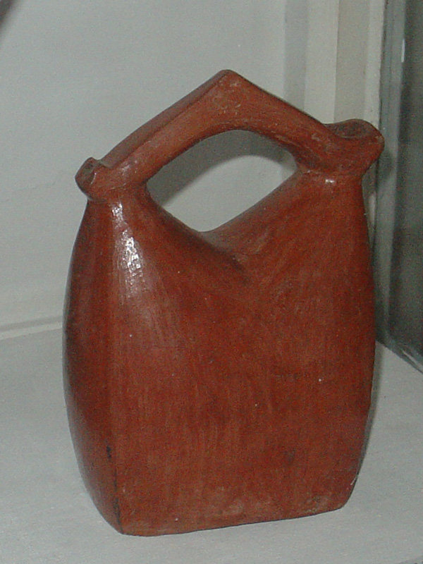 Eth pottery ablution bottle Omdurman