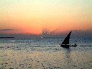 Dhow In Sunset Stone Town 2