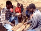 Playing bawo at Mulanje (photo: Barry Wareing)